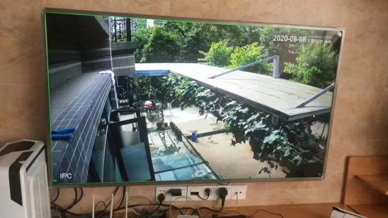 高空抛物摄像头监控效果图