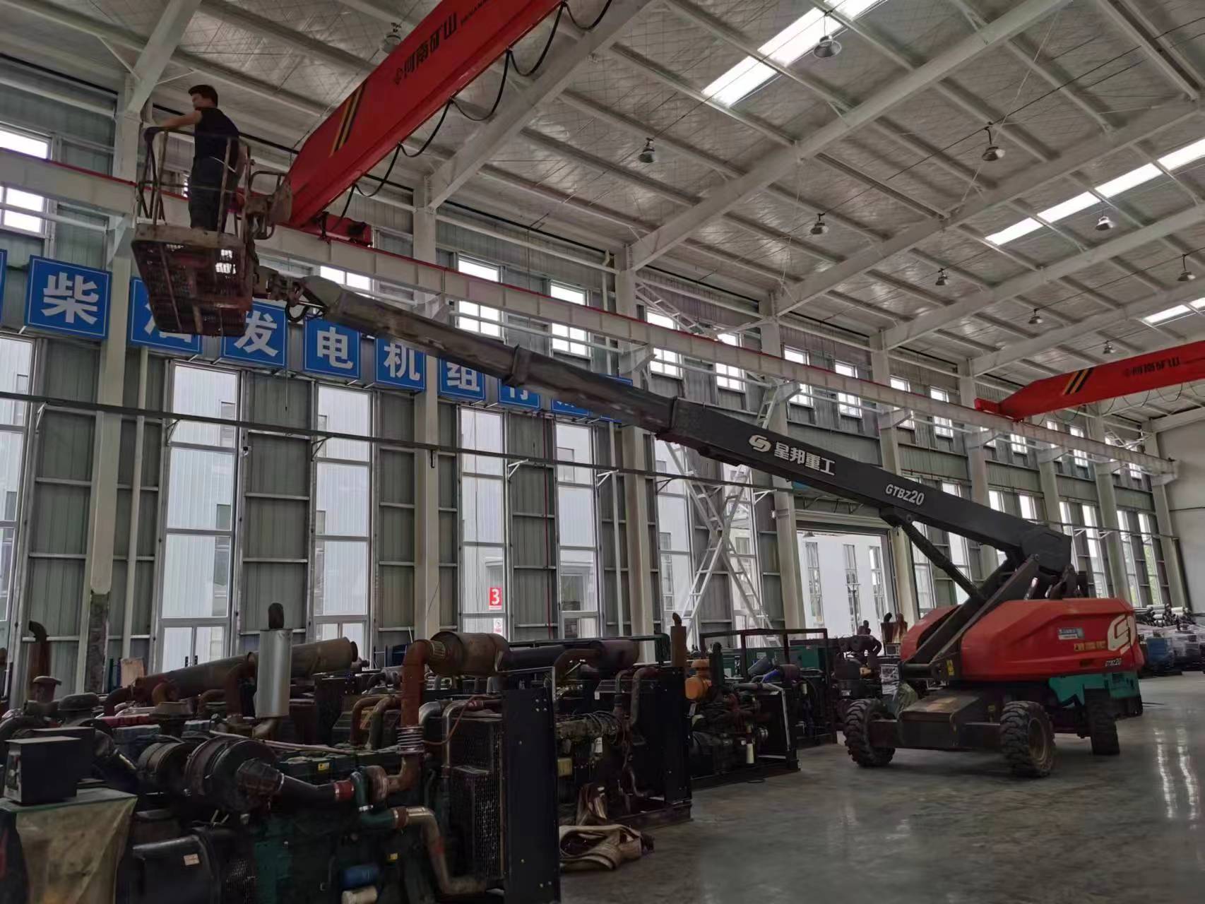 厂房高空监控安装图