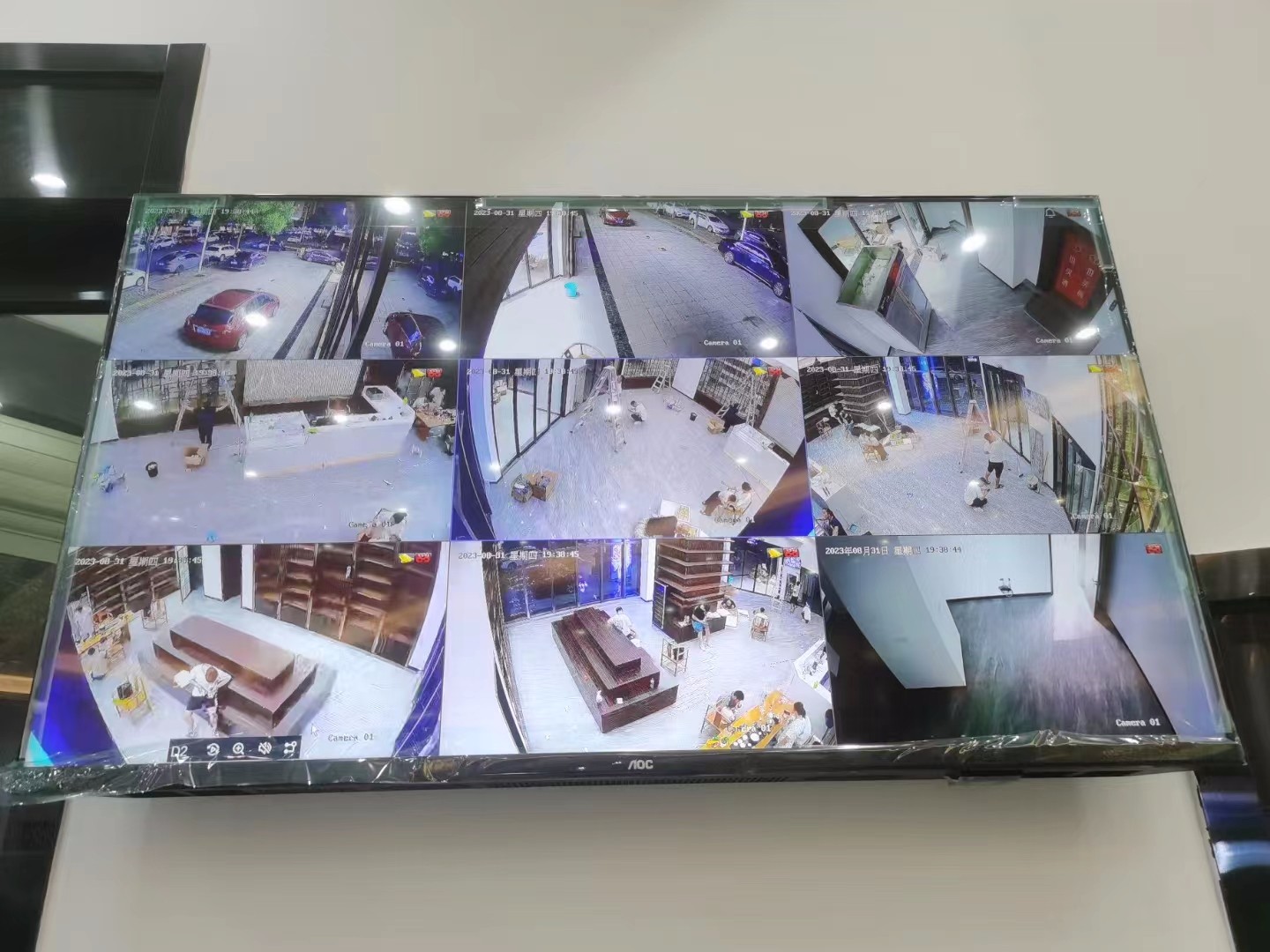 监控显示器图片